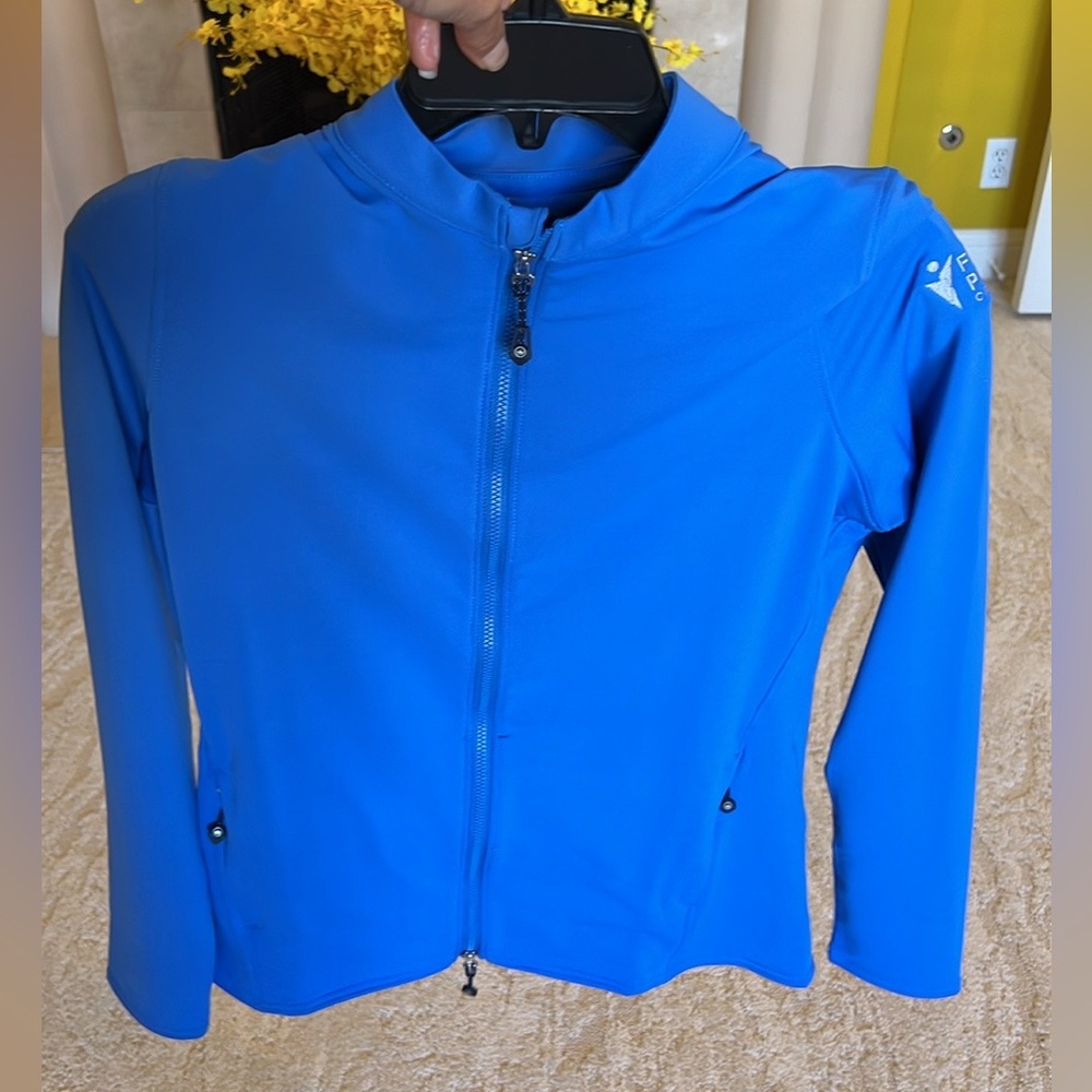Peter Millar- Lightweight Jacket Abaco Blue New With Tags Small Two Way Zipper - Picture 7 of 17